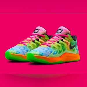 NWOB Nike KD 17 Easy Money All-Star HF1811 700 Kevin Durant Basketball Shoes